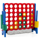 Jumbo 4 in a Row Game Set with 42 Chess Pieces 4-to-Score Giant Game Set by DirectDeals