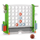 Jumbo 4-to-Score Game with Ring-toss and Basketball Hoop by LJGDeals