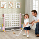Jumbo 4-to-Score Game with Ring-toss and Basketball Hoop by LJGDeals