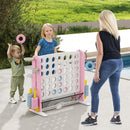 Jumbo 4-to-Score Game with Ring-toss and Basketball Hoop by LJGDeals