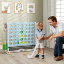 Jumbo 4-to-Score Game with Ring-toss and Basketball Hoop by LJGDeals