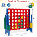 Jumbo 4-in-a-Row Game Set 3.5ft Tall Outdoor Lawn Game by LJGDeals