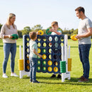 Jumbo 4-in-a-Row Game Set 3.5ft Tall Outdoor Lawn Game by LJGDeals