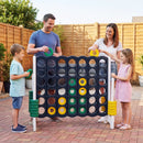 Jumbo 4-in-a-Row Game Set 3.5ft Tall Outdoor Lawn Game by DirectDeals