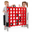 Jumbo 4-in-a-Row Game Set 3.5ft Tall Outdoor Lawn Game by DirectDeals