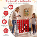 Jumbo 4-in-a-Row Game Set 3.5ft Tall Outdoor Lawn Game by DirectDeals