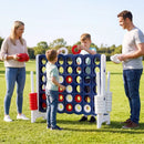Jumbo 4-in-a-Row Game Set 3.5ft Tall Outdoor Lawn Game by LJGDeals