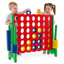 Jumbo 4-to-Score Game Set 3.5FT Tall Oversized Outdoor Lawn Game