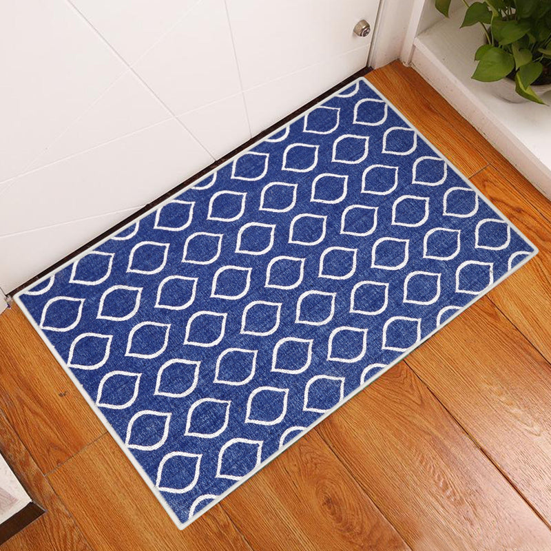 Sussexhome Drop Collection 2 x 3 Foot Heavy Duty Low Pile Landing Rug Runner