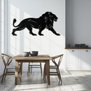 Majestic Lion Metal Wall Art - Steel Wall Decor for Home and Office -KAF002