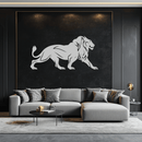 Majestic Lion Metal Wall Art - Steel Wall Decor for Home and Office -KAF002