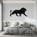 Majestic Lion Metal Wall Art - Steel Wall Decor for Home and Office -KAF002