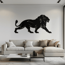 Majestic Lion Metal Wall Art - Steel Wall Decor for Home and Office -KAF002