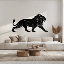 Majestic Lion Metal Wall Art - Steel Wall Decor for Home and Office -KAF002
