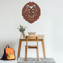 Lion Head Metal Wall Art - Steel Wall Decor for Home and Office - KAF003