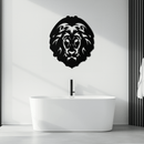 Lion Head Metal Wall Art - Steel Wall Decor for Home and Office - KAF003