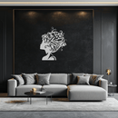 Hair Stylist Metal Wall Art - Steel Wall Decor for Salons and Studios - KAF004