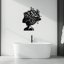 Hair Stylist Metal Wall Art - Steel Wall Decor for Salons and Studios - KAF004