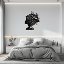 Hair Stylist Metal Wall Art - Steel Wall Decor for Salons and Studios - KAF004