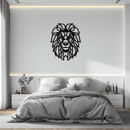 Geometric Lion Metal Wall Art - Steel Wall Decor for Home and Office - KAF008