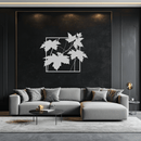 Maple Leaf Metal Wall Art - Steel Wall Decor for Home and Office - KAF012