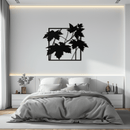 Maple Leaf Metal Wall Art - Steel Wall Decor for Home and Office - KAF012