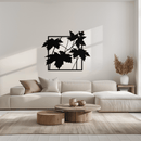 Maple Leaf Metal Wall Art - Steel Wall Decor for Home and Office - KAF012