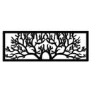 Tree of Life Metal Wall Art - Large Horizontal Steel Wall Decor - KAF025