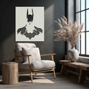 Dark Knight Metal Wall Art - Modern Steel Wall Decor - KAF034