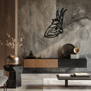 Rooster Metal Wall Art - Modern Farmhouse Steel Decor - KAF037