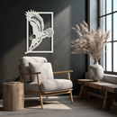 Majestic Eagle Metal Wall Art - Steel Wall Decor for Home and Office - KAF055