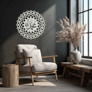 Sacred Muhammad Metal Wall Art - Elegant Islamic Calligraphy Decor - KAF070