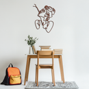 Abstract Feminine Line Art Metal Wall Decor - Minimalist Modern Design - KAF072