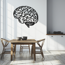 Brain Metal Wall Art - Modern Abstract Steel Wall Decor - KAF086