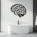 Brain Metal Wall Art - Modern Abstract Steel Wall Decor - KAF086