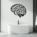 Brain Metal Wall Art - Modern Abstract Steel Wall Decor - KAF086