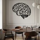 Brain Metal Wall Art - Modern Abstract Steel Wall Decor - KAF086