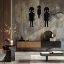 Alien Trio Metal Wall Art - Futuristic Sci-Fi Themed Wall Decor - KAF097