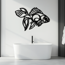 Abstract Fish Metal Wall Art - Modern Steel Wall Decor - KAF101
