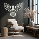 Flying Bird Metal Wall Art – Modern Minimalist Bird Silhouette Wall Decor - KAF104