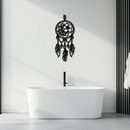 Dreamcatcher Metal Wall Art - Boho-Inspired Steel Wall Decor - KAF113