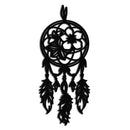 Dreamcatcher Metal Wall Art - Boho-Inspired Steel Wall Decor - KAF113