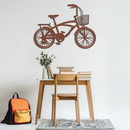 Bicycle Metal Wall Art - Modern Industrial Bike Decor - KAF124