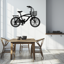 Bicycle Metal Wall Art - Modern Industrial Bike Decor - KAF124