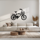Bicycle Metal Wall Art - Modern Industrial Bike Decor - KAF124