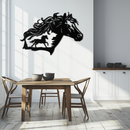 Horse Silhouette Metal Wall Art – Modern & Stylish - KAF137