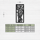 Tree of Life Metal Wall Art – Abstract Feminine Design - KAF138