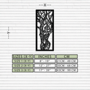 Tree of Life Metal Wall Art – Abstract Feminine Design - KAF138