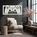 Gamer Controller Metal Wall Art - Modern Gaming Room Decor - KAF144