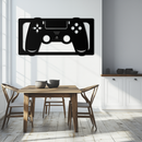 Gamer Controller Metal Wall Art - Modern Gaming Room Decor - KAF144